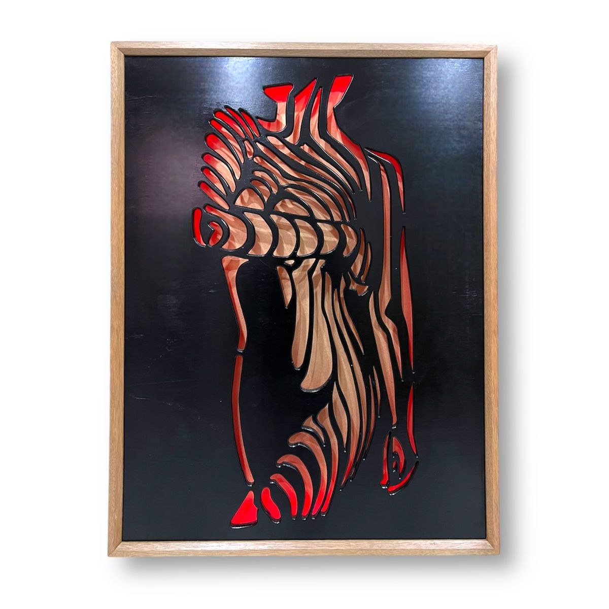 GENERICO - Cuadro retroiluminado modelo Silueta