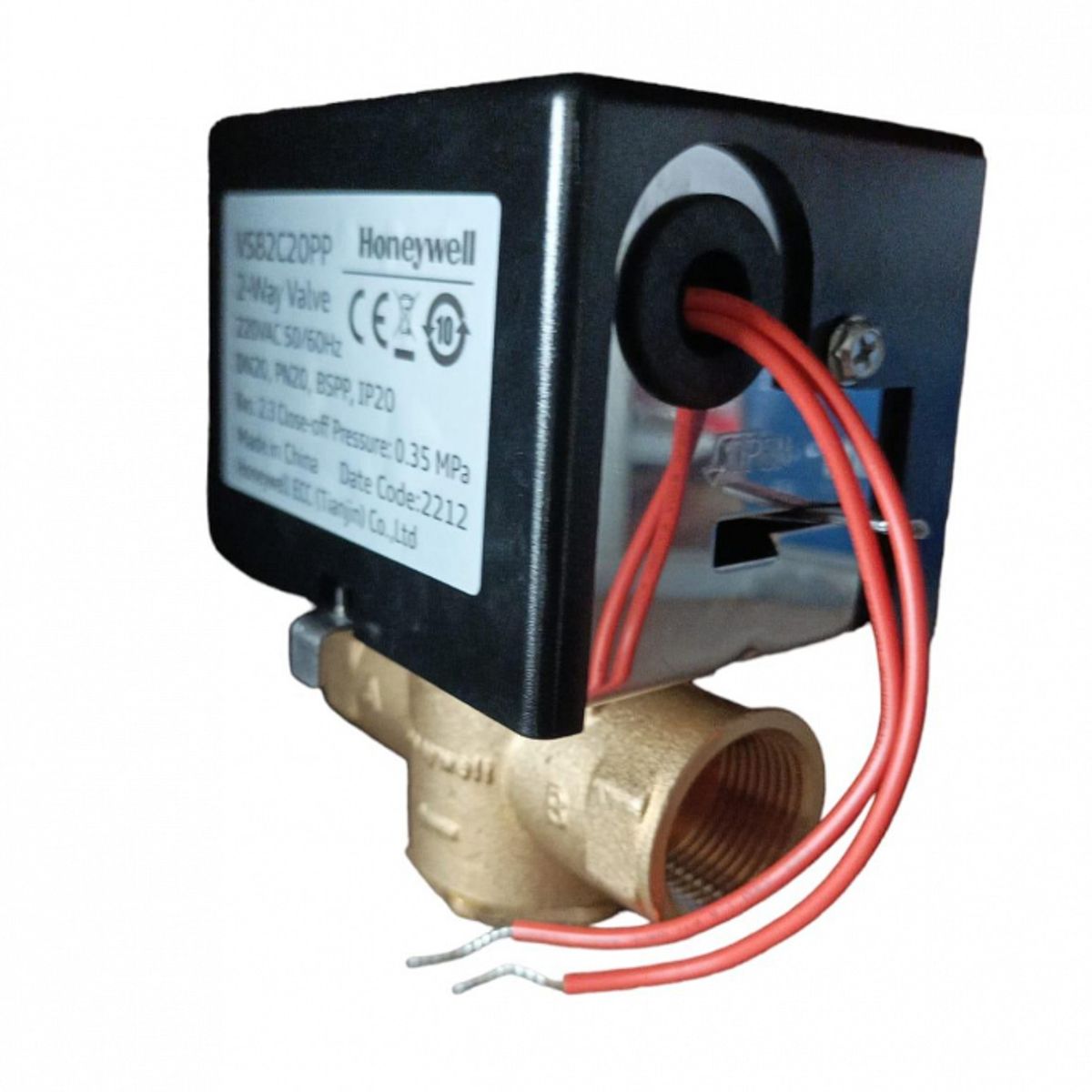 HONEYWELL - VALVULA FAN COIL 3 VÍAS 3/4" - BSPP - 220V HONEYWELL