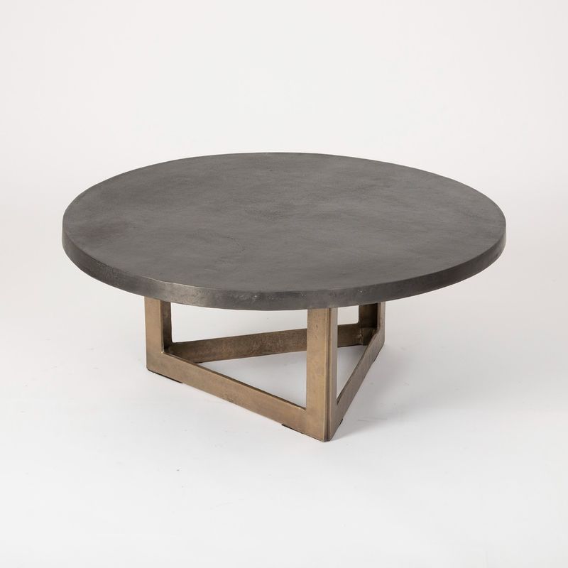 THE POPULAR DESIGN - MESA DE CENTRO GERTRUD BRONCE