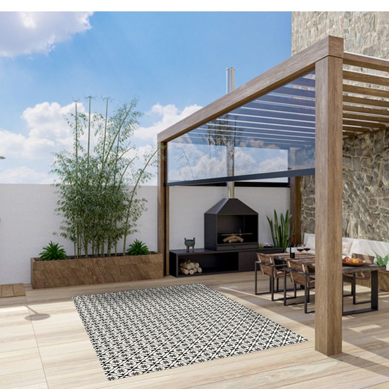 DAVANTI - Alfombra Vinilica Alhambra Bloom 91X152Cm