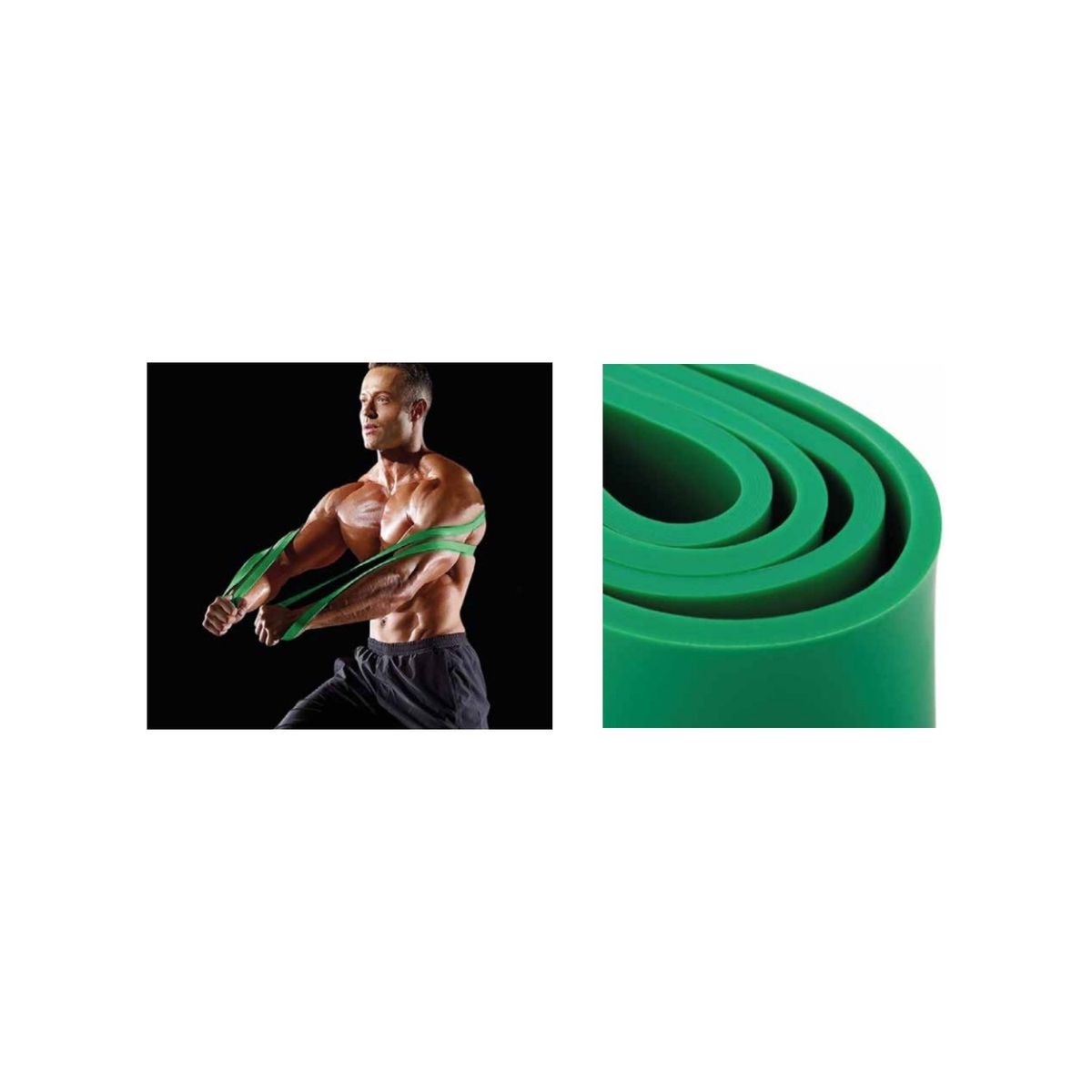 GENERICO - Pack 2 Bandas Elásticas Para Entrenamiento - SC