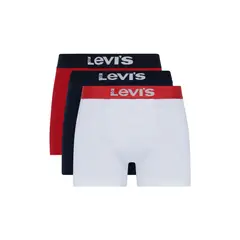 LEVIS - Boxer Hombre Brief Liso 3 Pack Multicolor