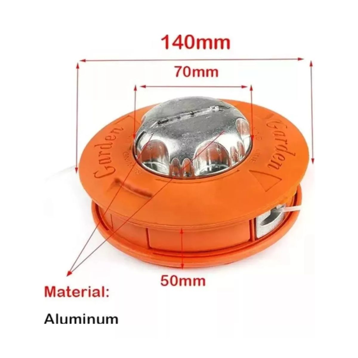 GENERICO - Trimmer Cabezal Automatico Desmalezadora Orilladora
