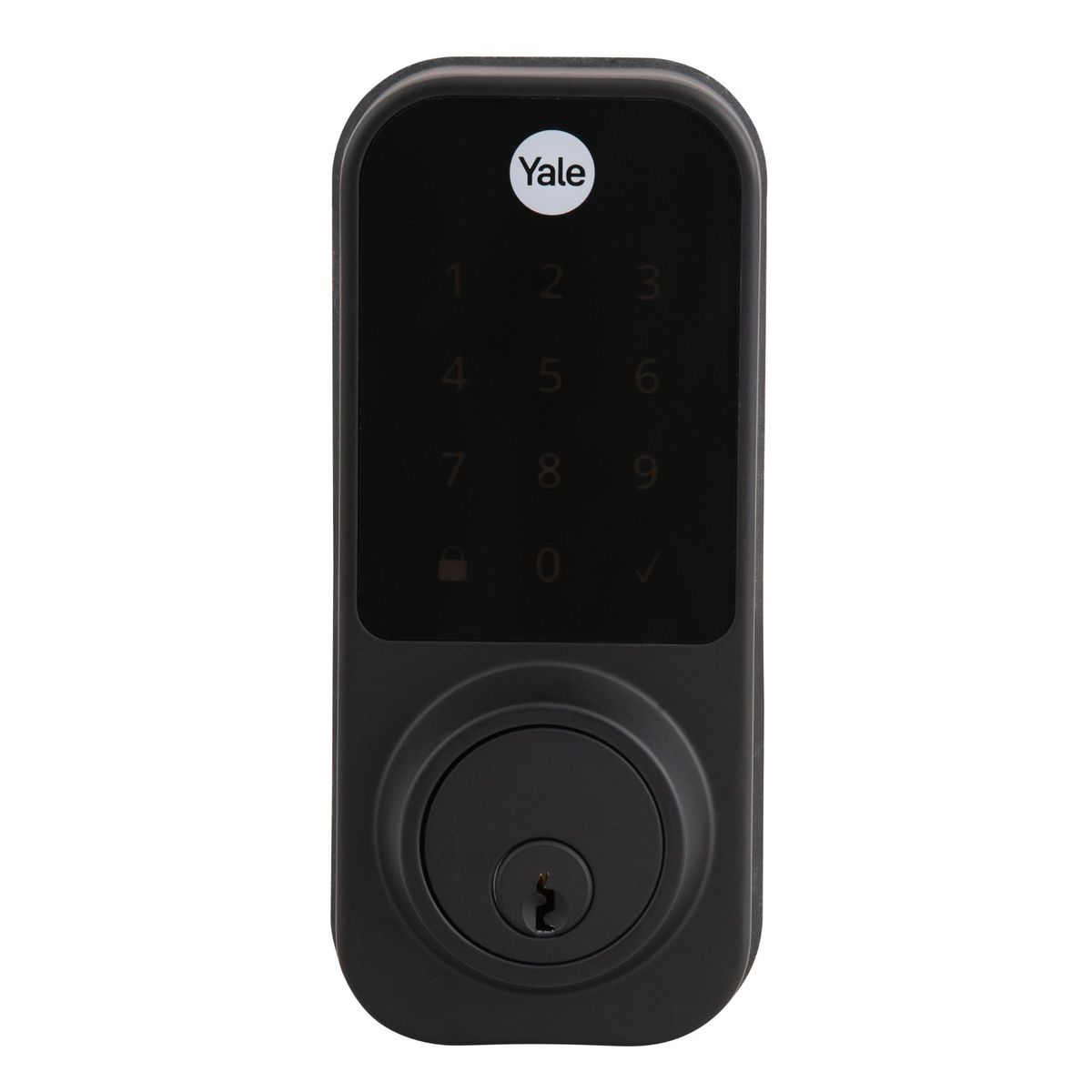 YALE - Cerrojo Digital YDD120 Touch Negro