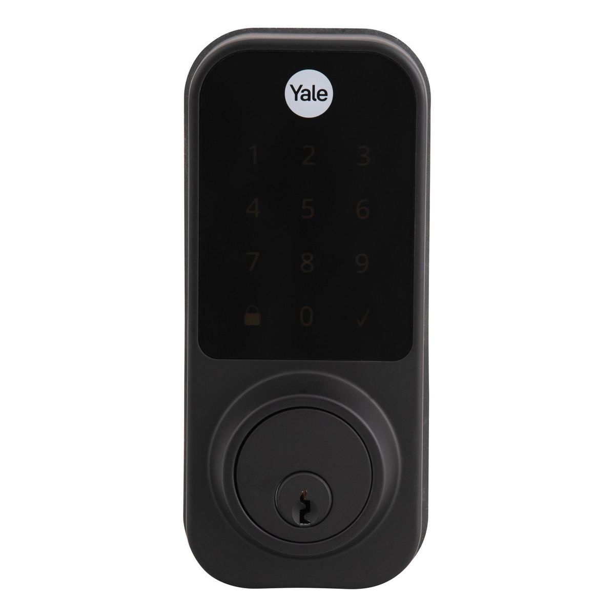 YALE - Cerrojo Digital YDD120 Touch Negro