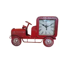 GENERICO - RELOJ VINTAGE METAL DISEÑO CAMION
