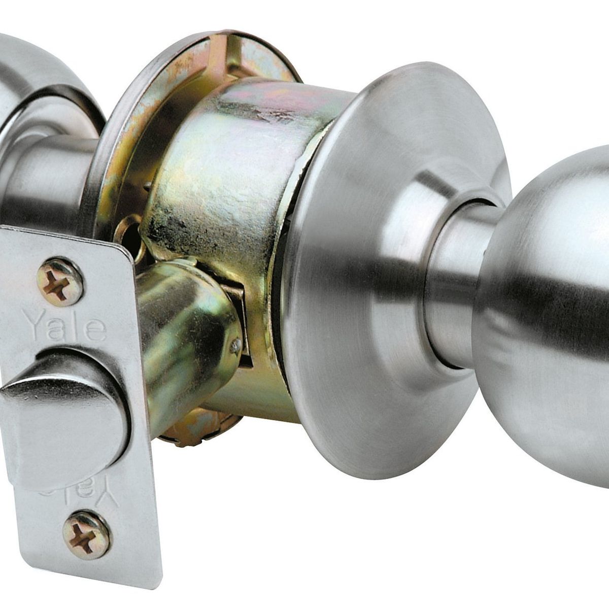 YALE - Cerradura Cilíndrica Pomo YALE Libre Paso
