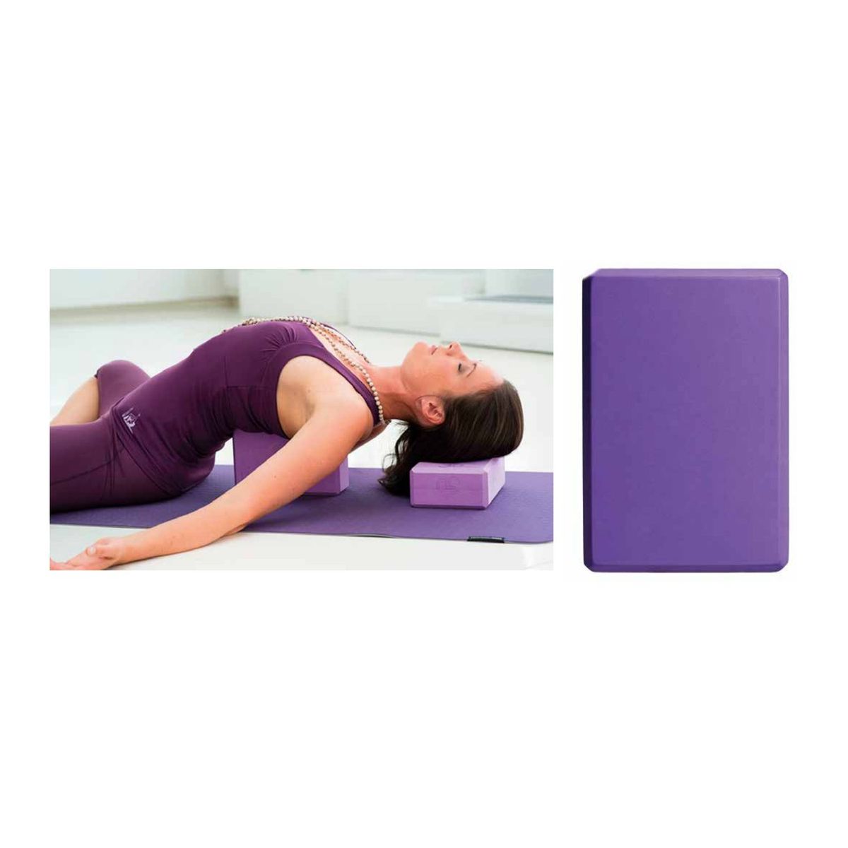 GENERICO - Ladrillo Bloque Para Yoga Ultraligero Y Lavable - SC
