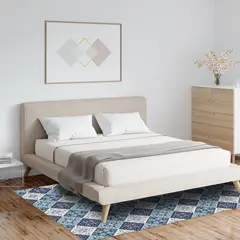 DAVANTI - Alfombra Vinilica Blue Tile 76X182Cm