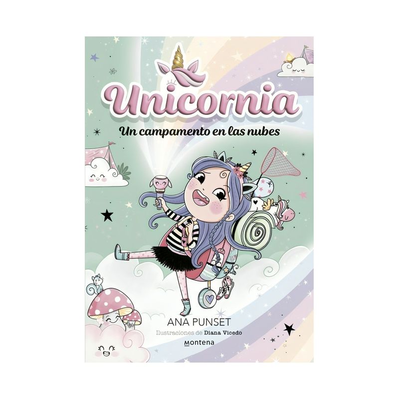 TOP10BOOKS - LIBRO UNICORNIA 5 - UN CAMPAMENTO EN LAS NUBES / ANA PUNSET / MONTENA