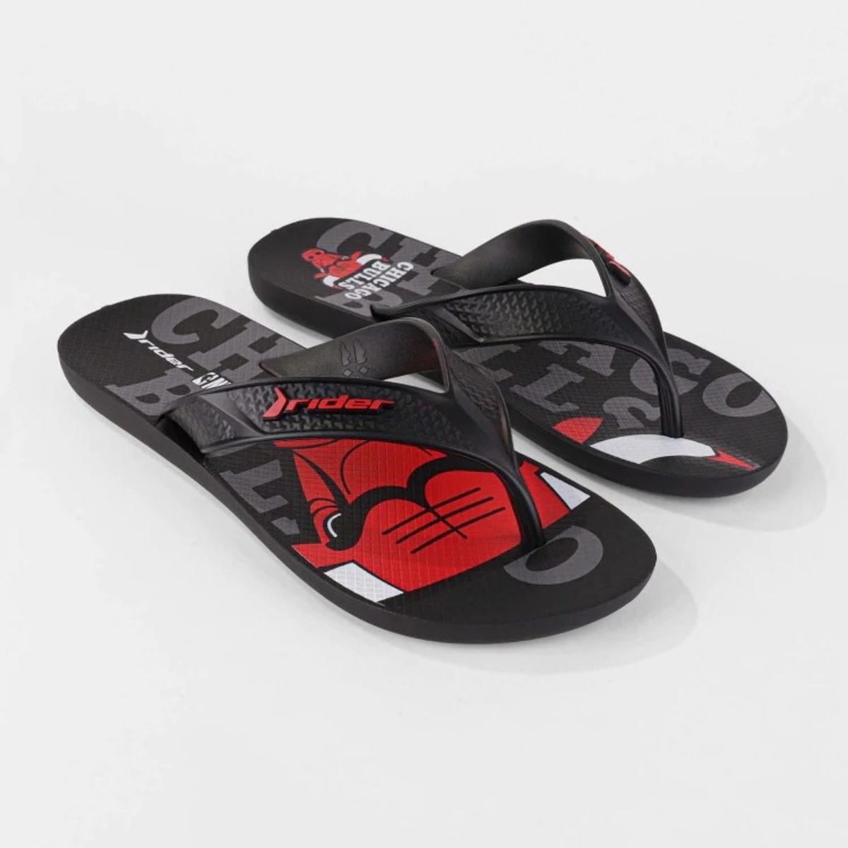 RIDER - Sandalia Hombre Negro Chicago Bulls NBA 509 Rider