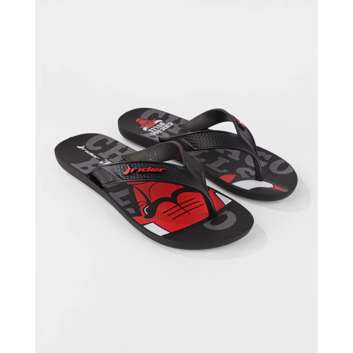 RIDER - Sandalia Hombre Negro Chicago Bulls NBA 509 Rider