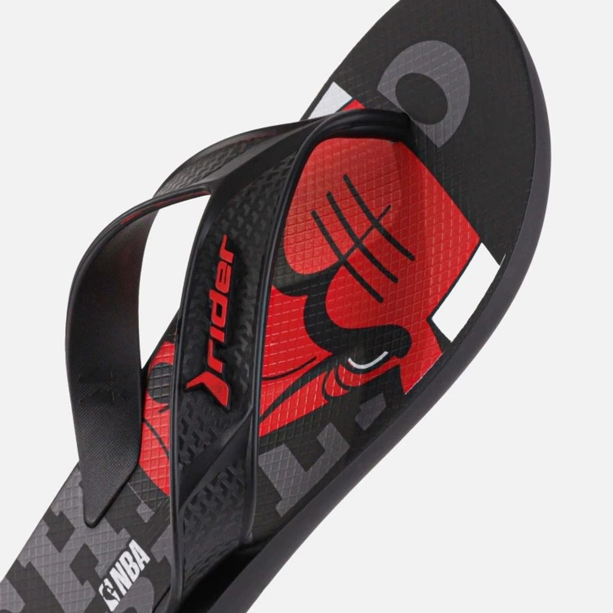 RIDER - Sandalia Hombre Negro Chicago Bulls NBA 509 Rider