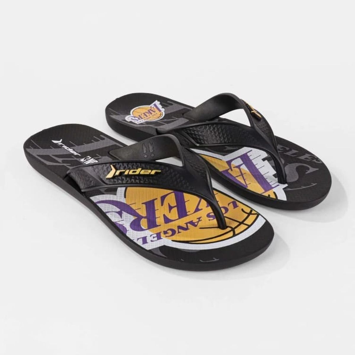 RIDER - Sandalia Hombre Negro Lakers 2 Rider