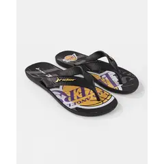 RIDER - Sandalia Hombre Negro Lakers 2