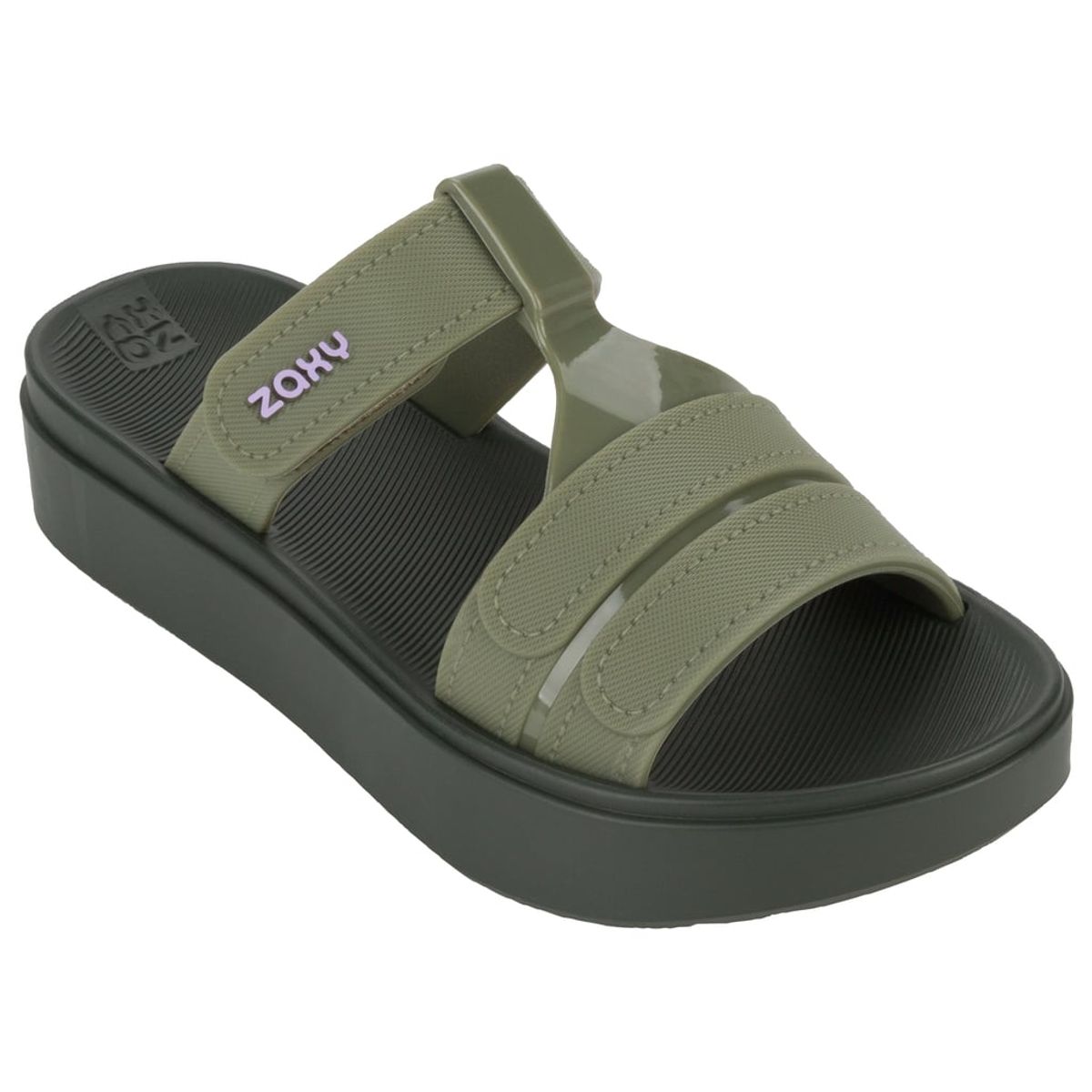 ZAXY - Sandalia Mujer Verde Boom Zaxy