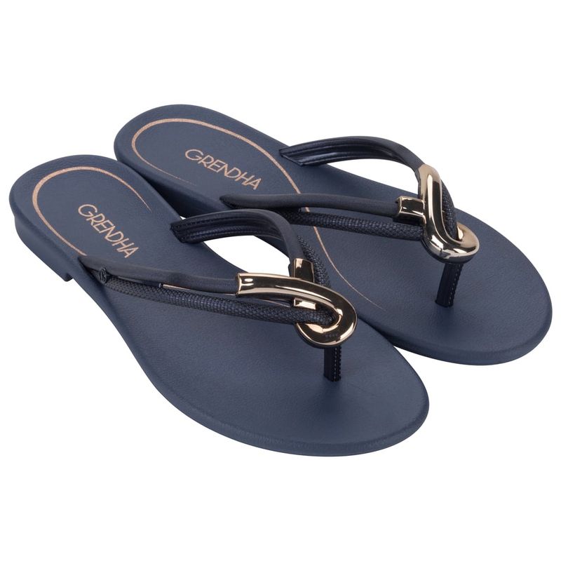 GRENDHA - Sandalia Mujer Azul Enlace Grendha