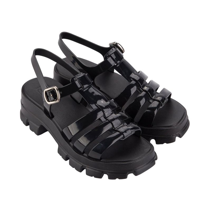 ZAXY - Sandalia Mujer Negro Power Zaxy