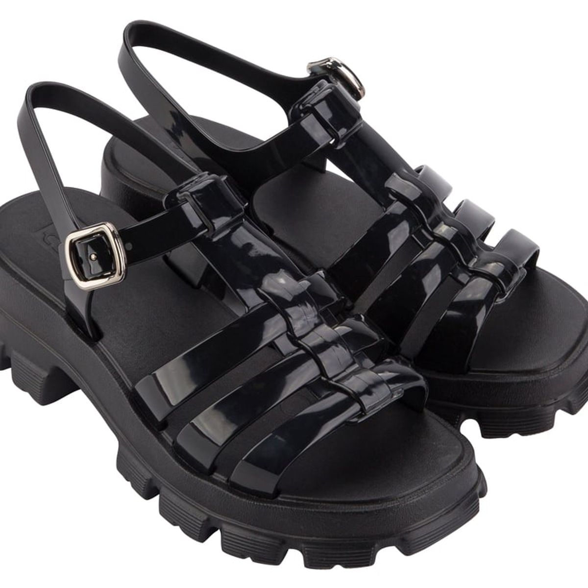 ZAXY - Sandalia Mujer Negro Power Zaxy