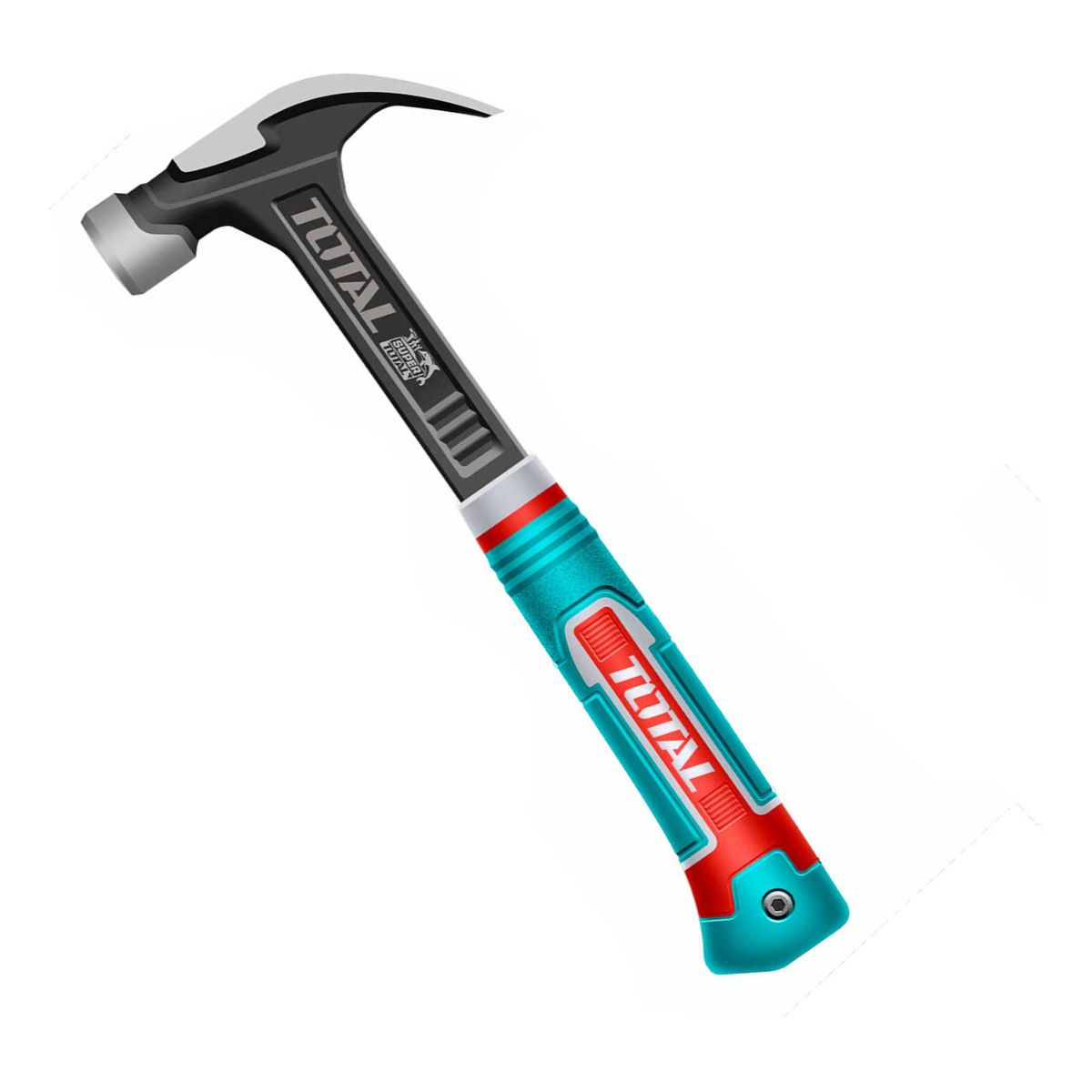 TOTAL - Martillo Carpintero Mango Forjado 16 Onzas Magnetico Total