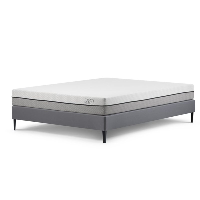 ROSEN - Cama Europea Pratta Full Pata Acero 135 x 200 cm