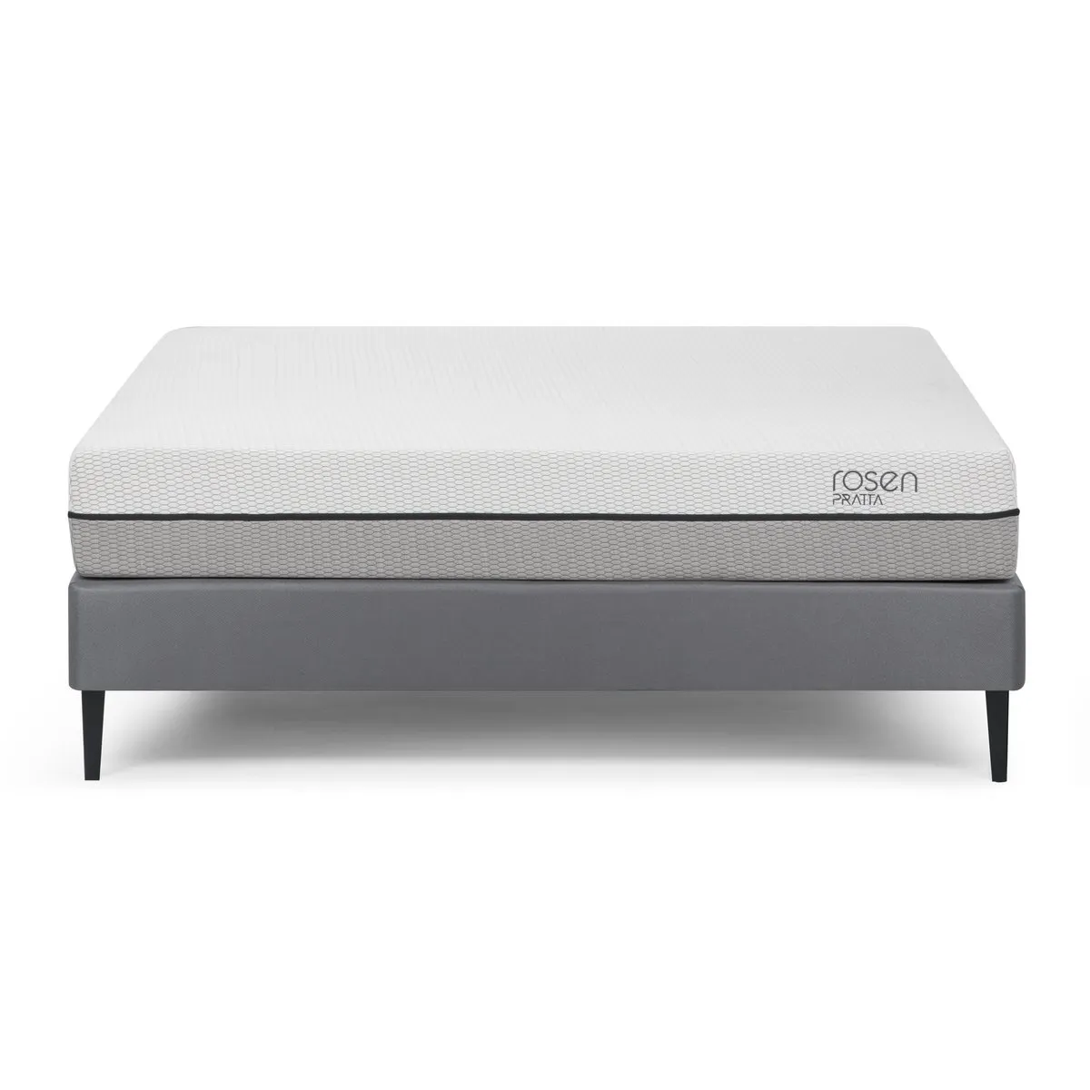 ROSEN - Cama Europea Pratta Full Pata Acero 135 x 200 cm