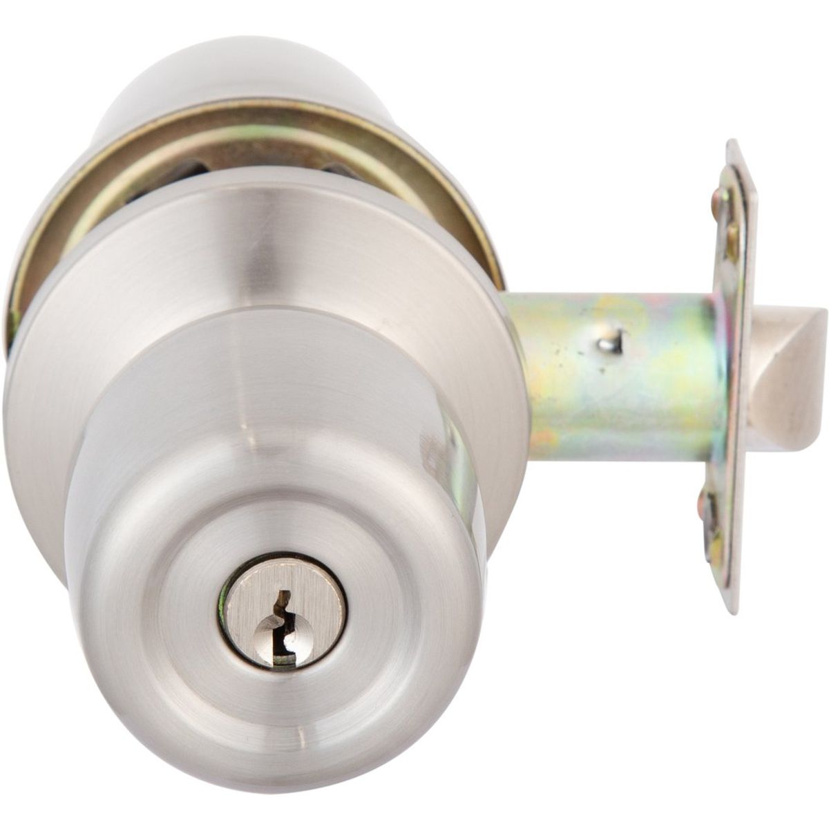 POLI - Cerradura Tubular Pomo 8000 Antibacterial Of/Dormitorio