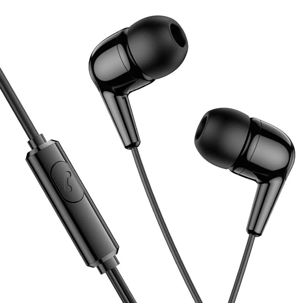 HOCO - Audifono con cable Hoco M97 manos libres negro