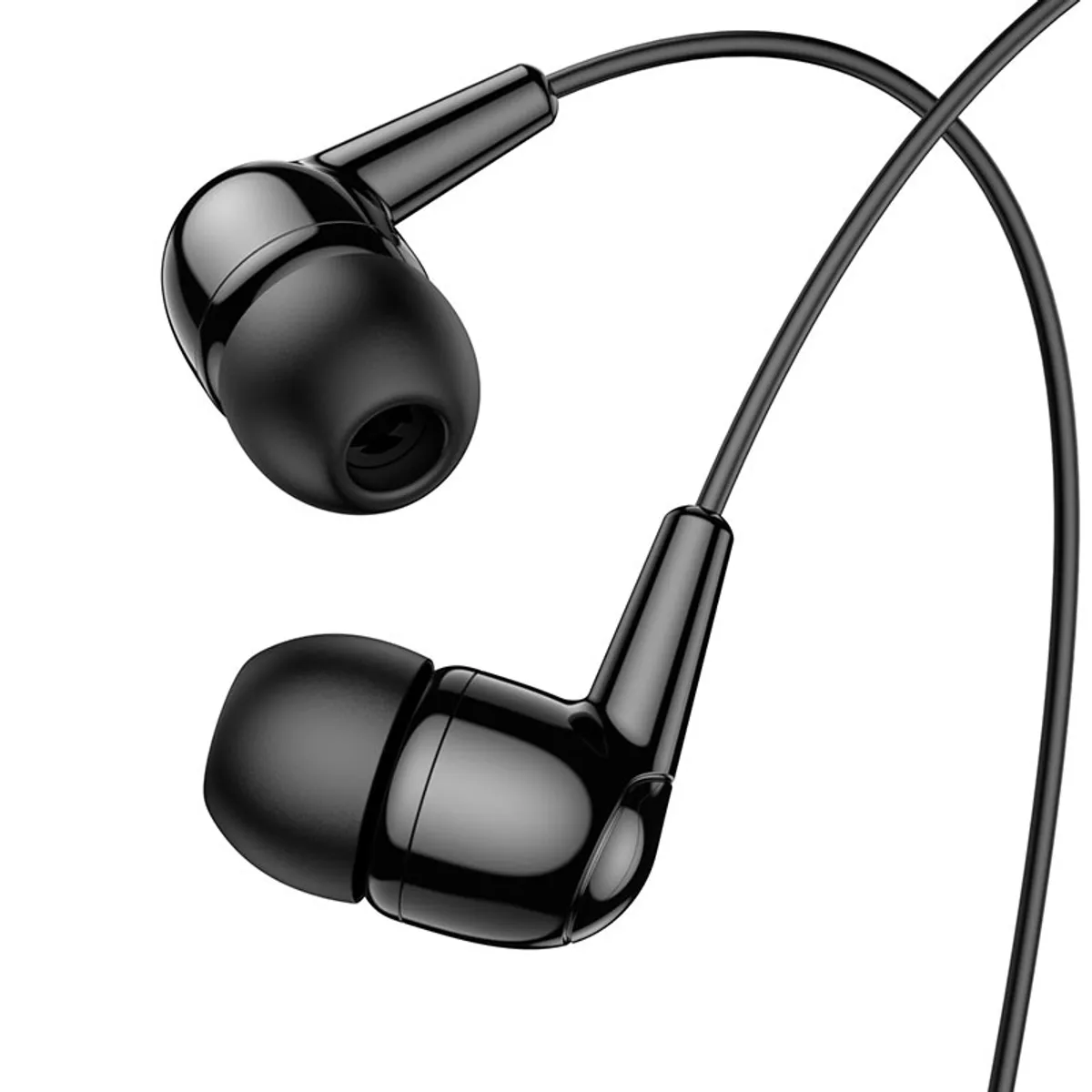 HOCO - Audifono con cable Hoco M97 manos libres negro