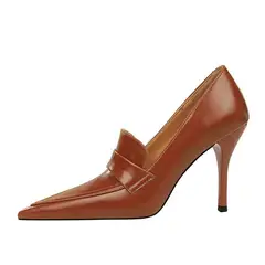 SHANDIAN - Zapato Formal Mujer Beige