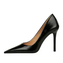 SHANDIAN - Zapato Formal Mujer Negro