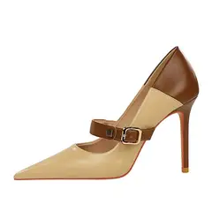 SHANDIAN - Zapato Formal Mujer Negro