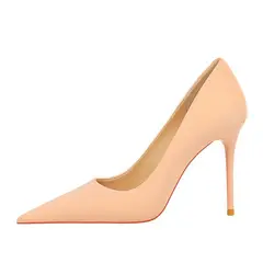 SHANDIAN - Zapato Formal Mujer Beige