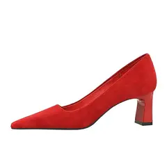 SHANDIAN - Zapato Formal Mujer Beige