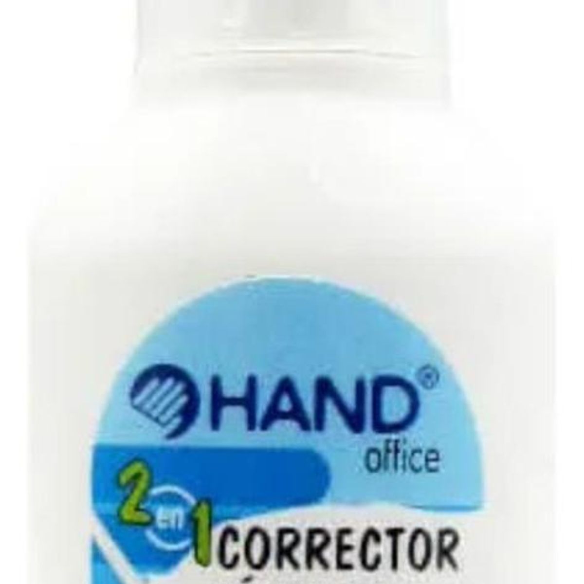 HAND - Corrector Liquido 2 En 1 10ml. Pincel Y Lapiz. 2 Unid. Hand
