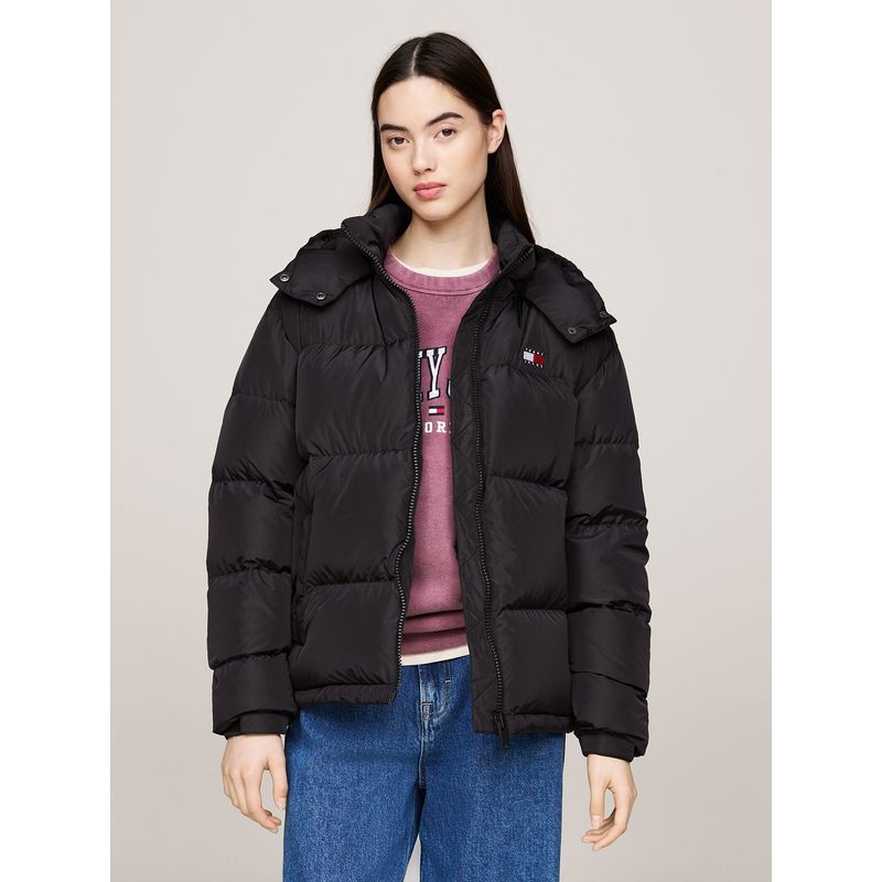 TOMMY HILFIGER - Parka Alaska Repelente Al Agua Negro Tommy Hilfiger