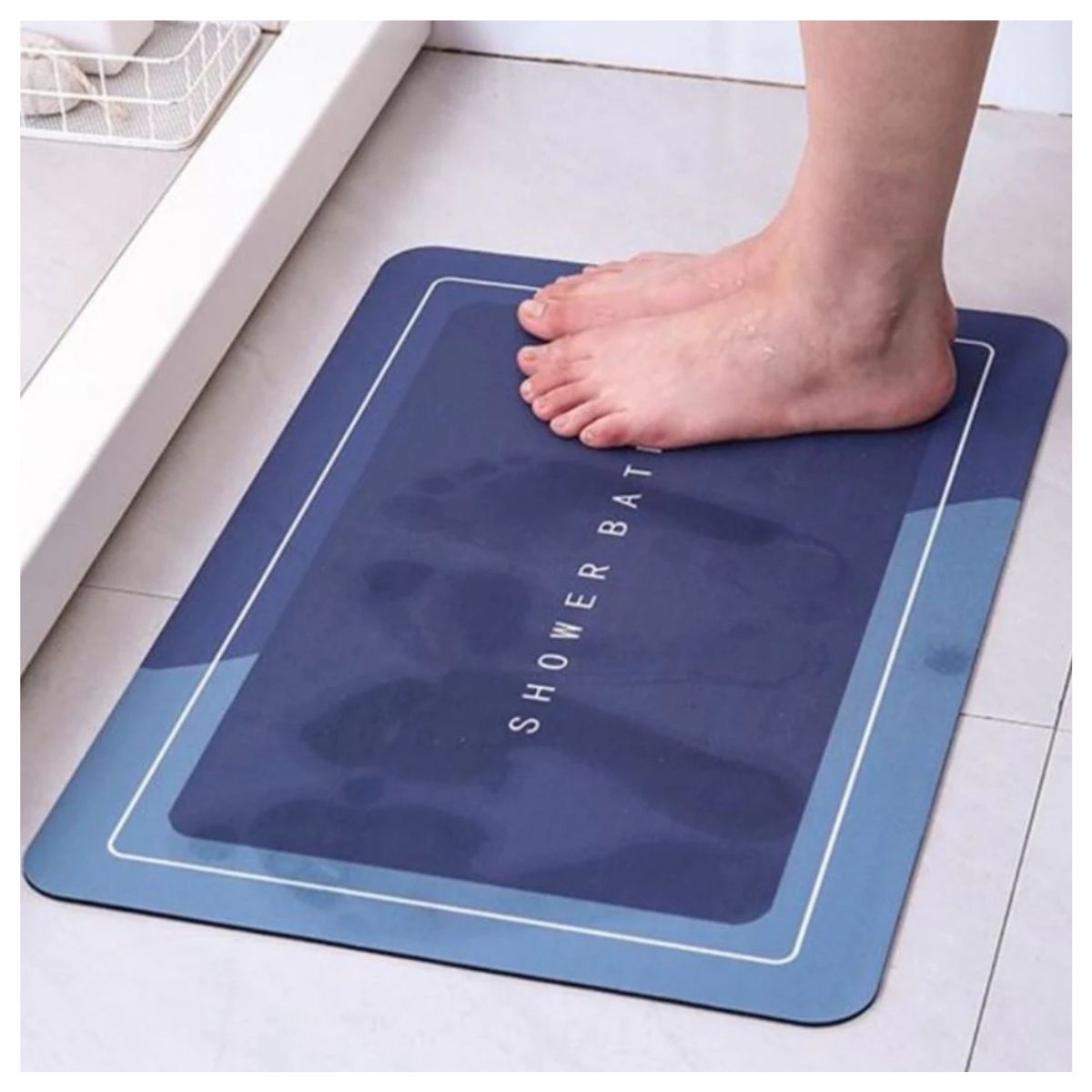 GENERICO - 2 x Alfombras Antiresbalante Estilo Clásico