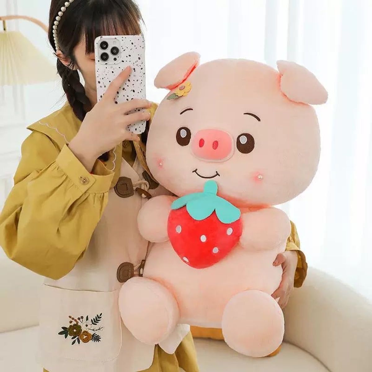 GENERICO - Peluche Muñeco Chanchito Súper Lindo 45cm