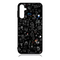GENERICO - Carcasa para SAMSUNG A55 5G Diseño Black 1