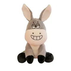GENERICO - Encantador Juguete de Burro de Peluche Súper Lindo 45cm