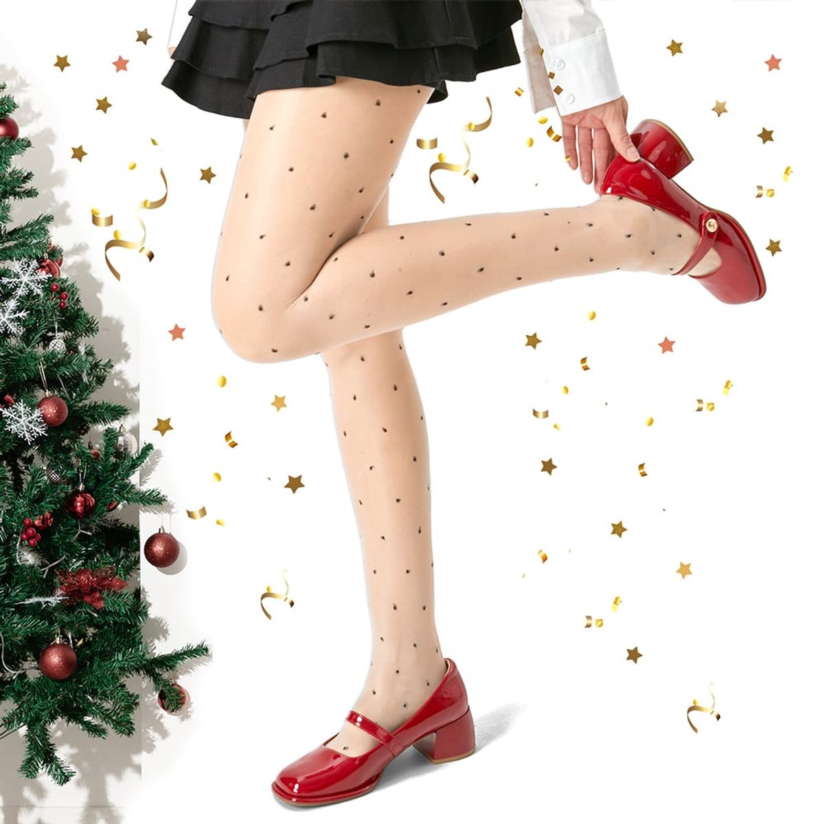 WEIDE - Zapato Mary Jane Burdeo Charol Elegante Mujer Weide YL56