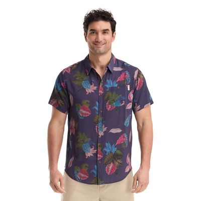 Imagen 1 del producto Camisa Guayabera Hombre Azul