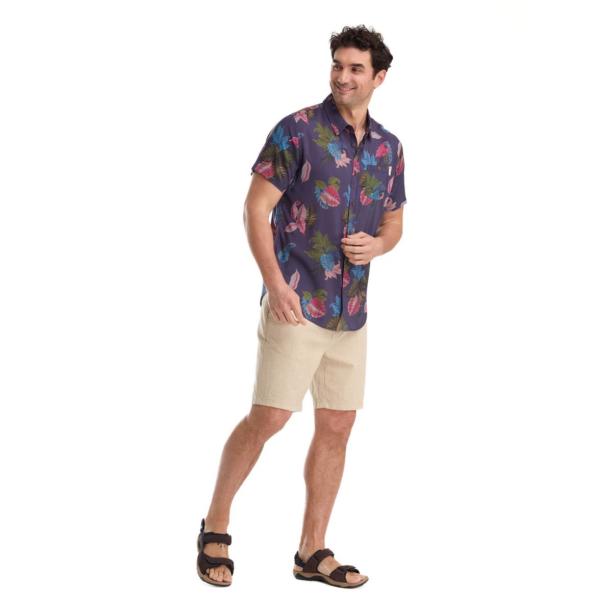 PANAMA JACK - Camisa Guayabera Hombre Azul Panama Jack