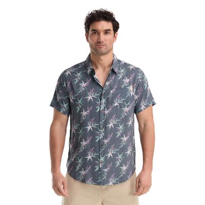 Imagen 1 del producto Camisa Guayabera Hombre Gris