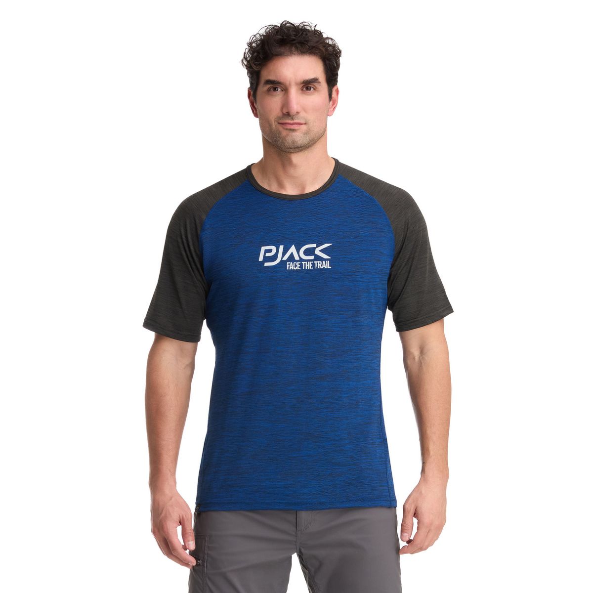 PANAMA JACK - Polera Deportiva Hombe Azul Panama Jack