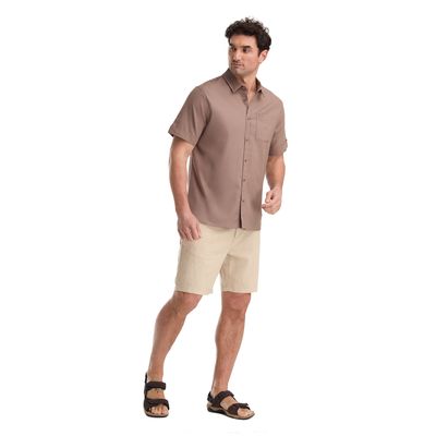 Imagen 2 del producto Camisa manga corta Caqui Hombre