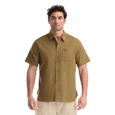 Imagen 1 del producto Camisa manga corta Verde Hombre
