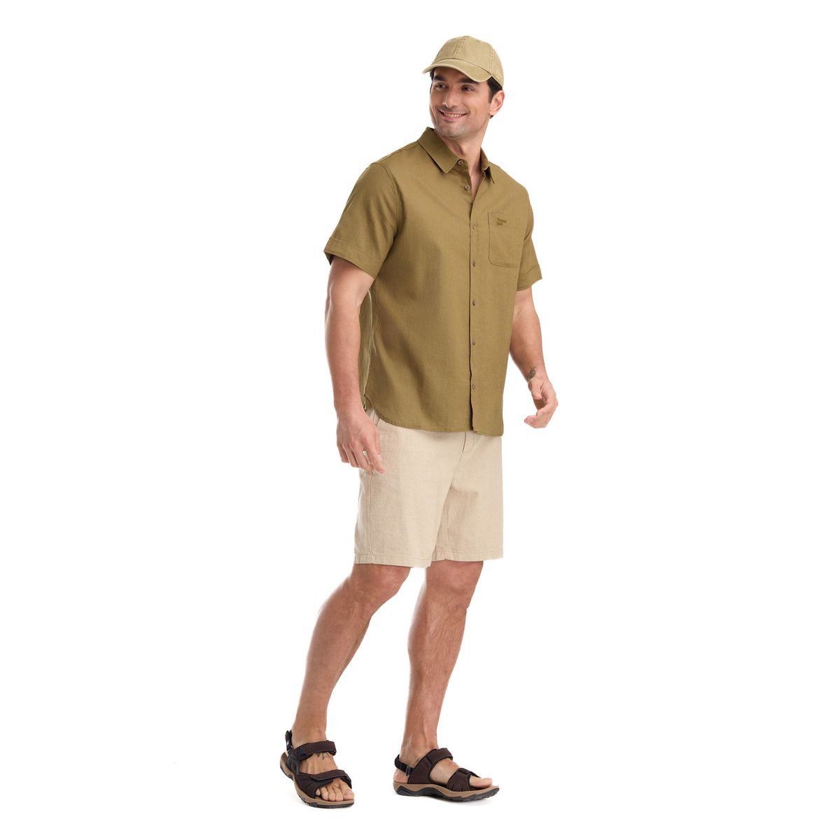 PANAMA JACK - Camisa manga corta Verde Hombre Panama Jack