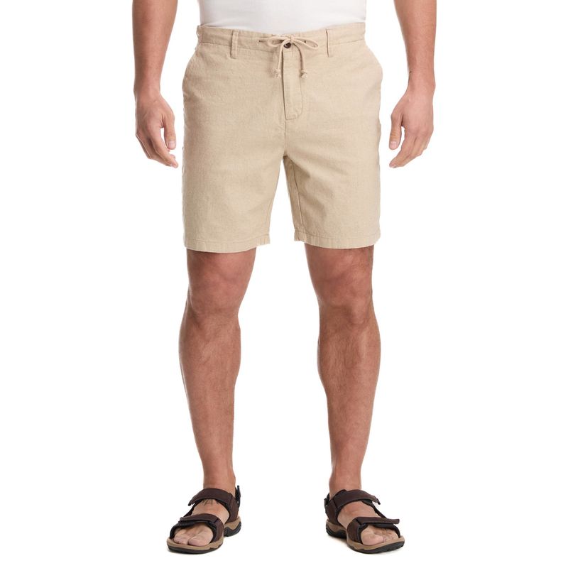 PANAMA JACK - Bermuda Lino Hombre Beige Panama Jack