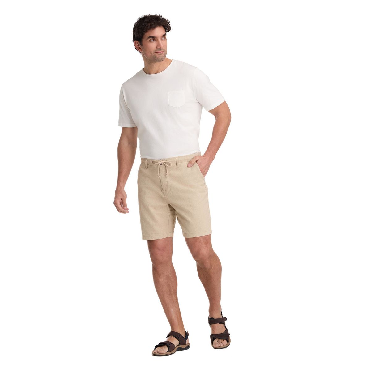 PANAMA JACK - Bermuda Lino Hombre Beige Panama Jack